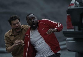 Wagner Moura y Brian Tyree Henry en 'Ladrones de drogas'.