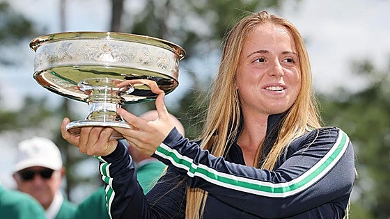 Carla Bernat se convierte en la primera española que gana el Masters de Augusta femenino