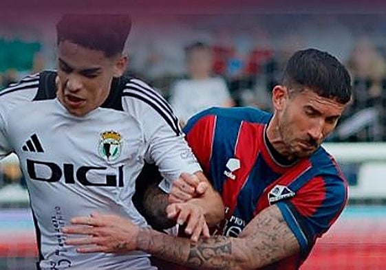 El Burgos gana al Huesca con un doblete de Fer Niño
