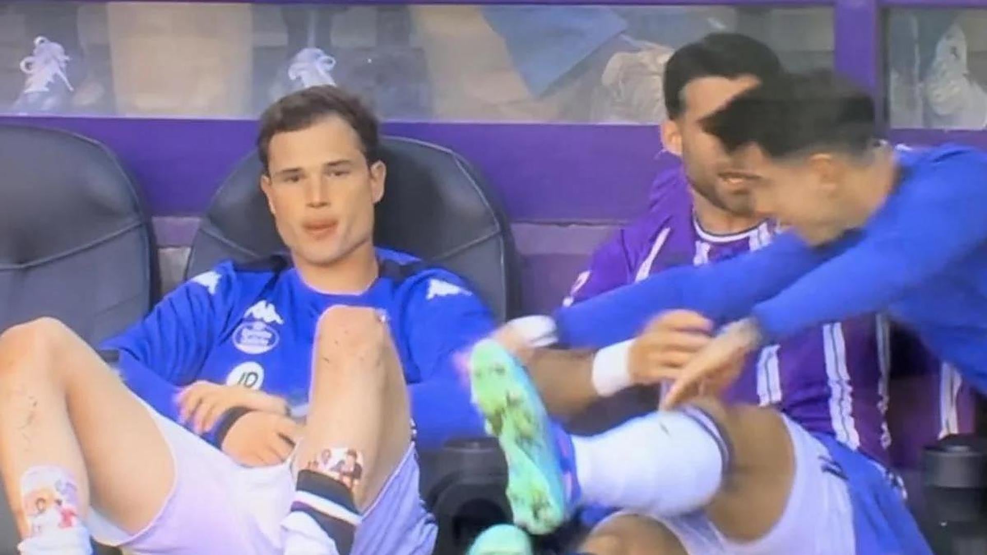 Valladolid: Luis Pérez-Latasa Bench Incident