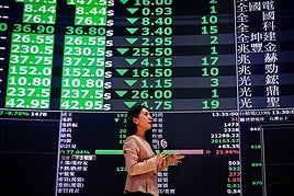 Las acciones de Taiwán caen a un mínimo histórico por el shock arancelario de EE.UU