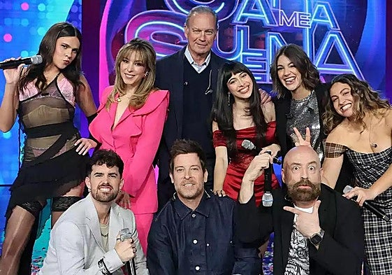 Los concursantes de 'Tu cara me suena'.