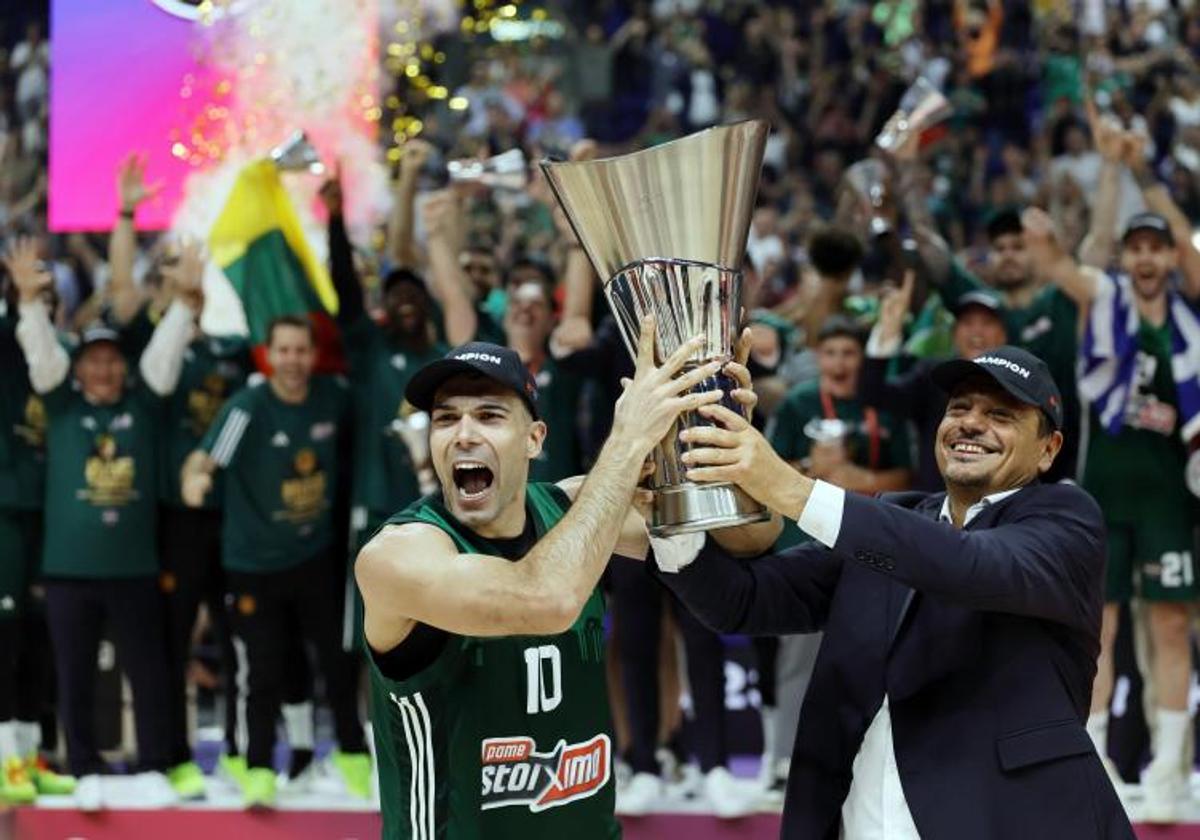 Panathinaikos, current EuroLeague champion.