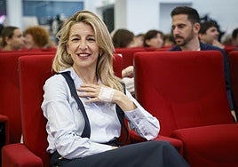 La vicepresidenta segunda, Yolanda Díaz.