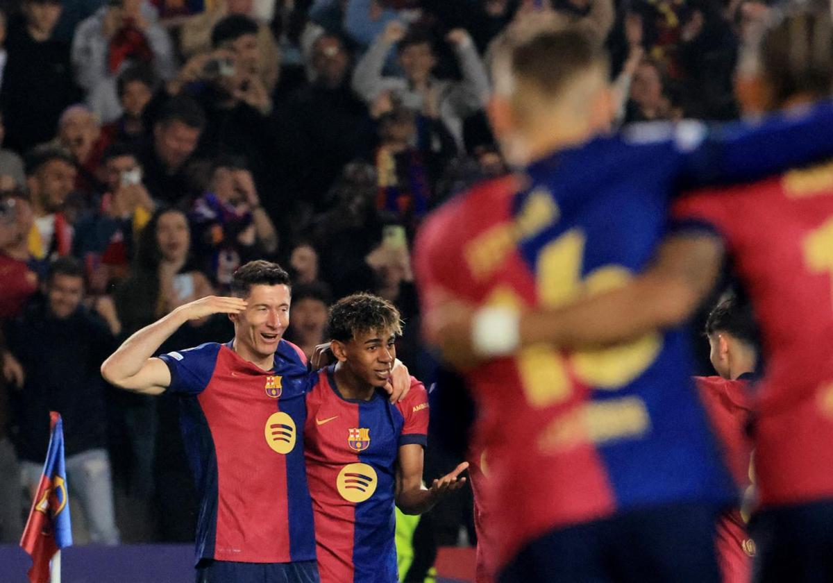 El Barça tritura al Dortmund y ya mira a las semifinales