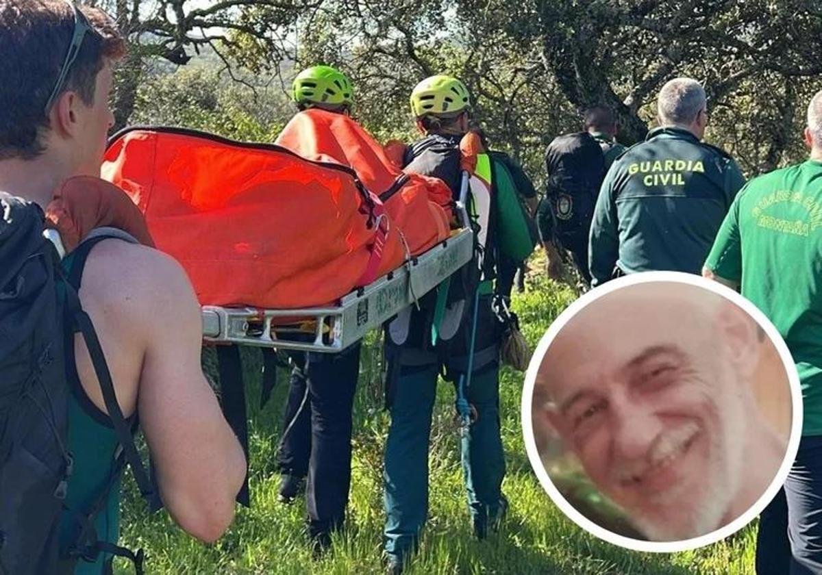 Luis, desaparecido en un pueblo cacereño, salvó su vida gracias a dos azucarillos
