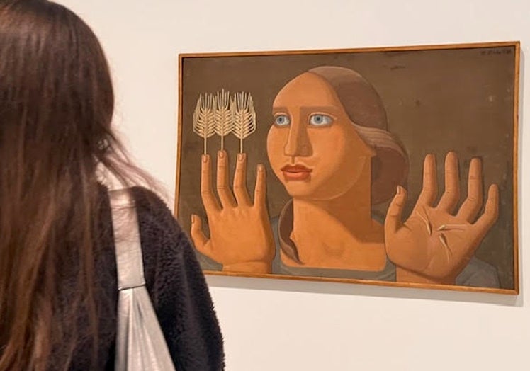 Obra de maruja Mallo de 1939, anterior a su exilio.