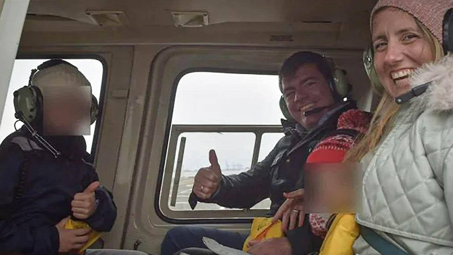 Las imágenes del fatal accidente de helicóptero del alto directivo de Siemens y su familia en Nueva York