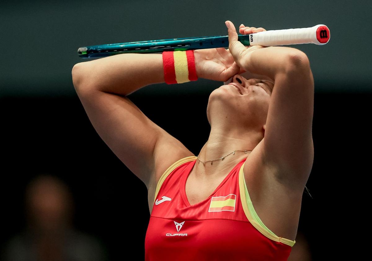 Carla Suárez's Team Secures 3-0 Victory Against Brazil in Billie Jean King Cup