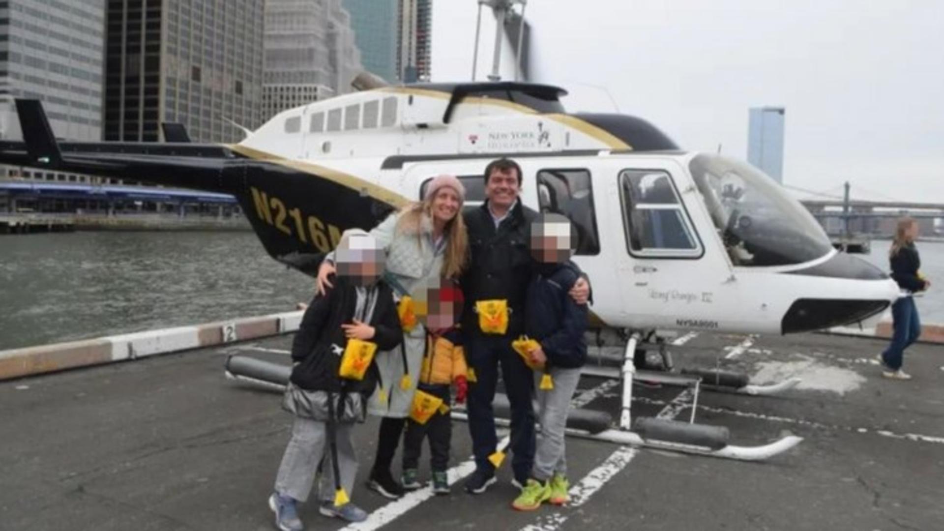 Así ha sido el vuelo de helicóptero en el que han perdido la vida los cinco miembros de una familia española