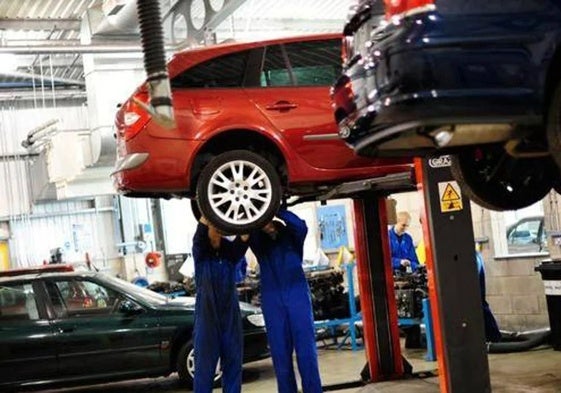 Taller de reparación de vehículos