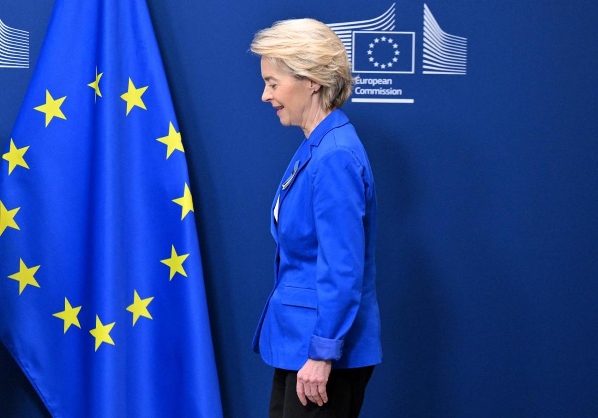 La presidenta de la Comisión Europea, Ursula von der Leyen.