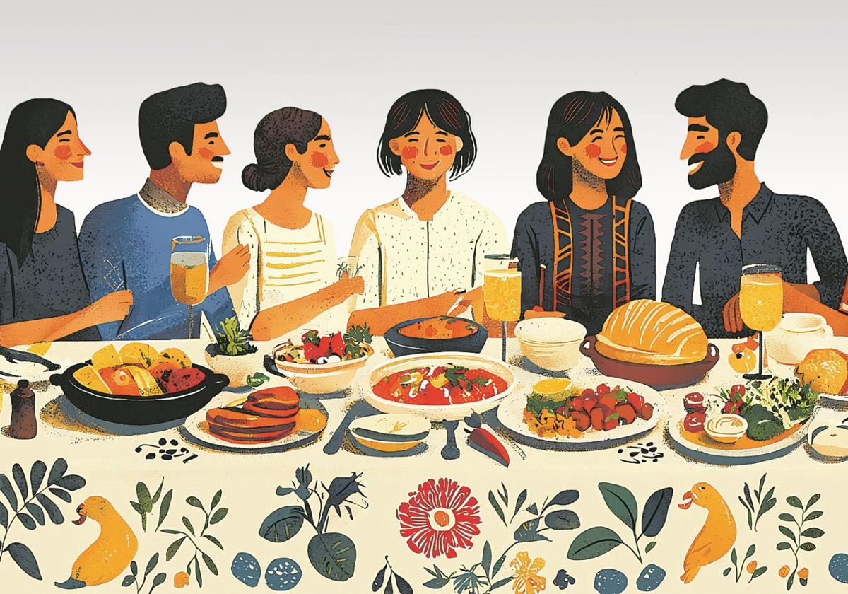 ¿Puedo untar el pan en la salsa? ¿Las croquetas se comen con la mano?