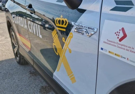 Vehículo de la Guardia Civil