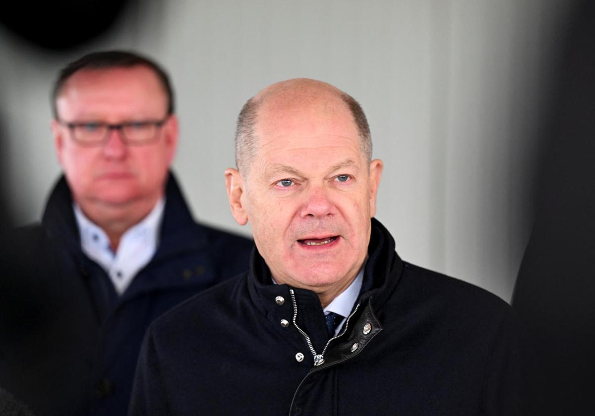 El canciller federal alemán en funciones, Olaf Scholz.
