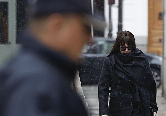 Jésica Rodríguez en su llegada al Tribunal Supremo en una imagen de archivo.