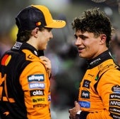 Oscar Piastri y Lando Norris.