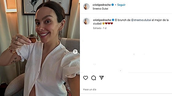 Cristina Pedroche y Dabiz Muñoz, juntos en Dubái