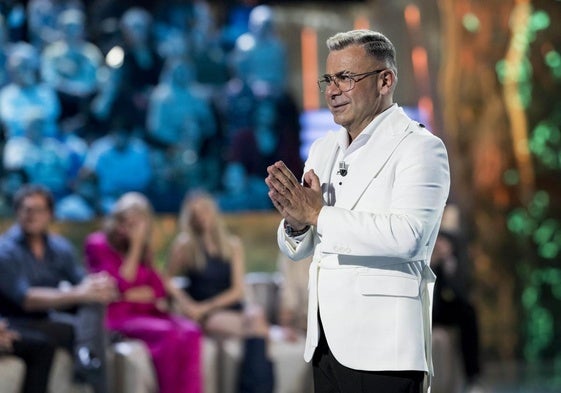 Jorge Javier Vázquez, durante una gala de 'Supervivientes'.