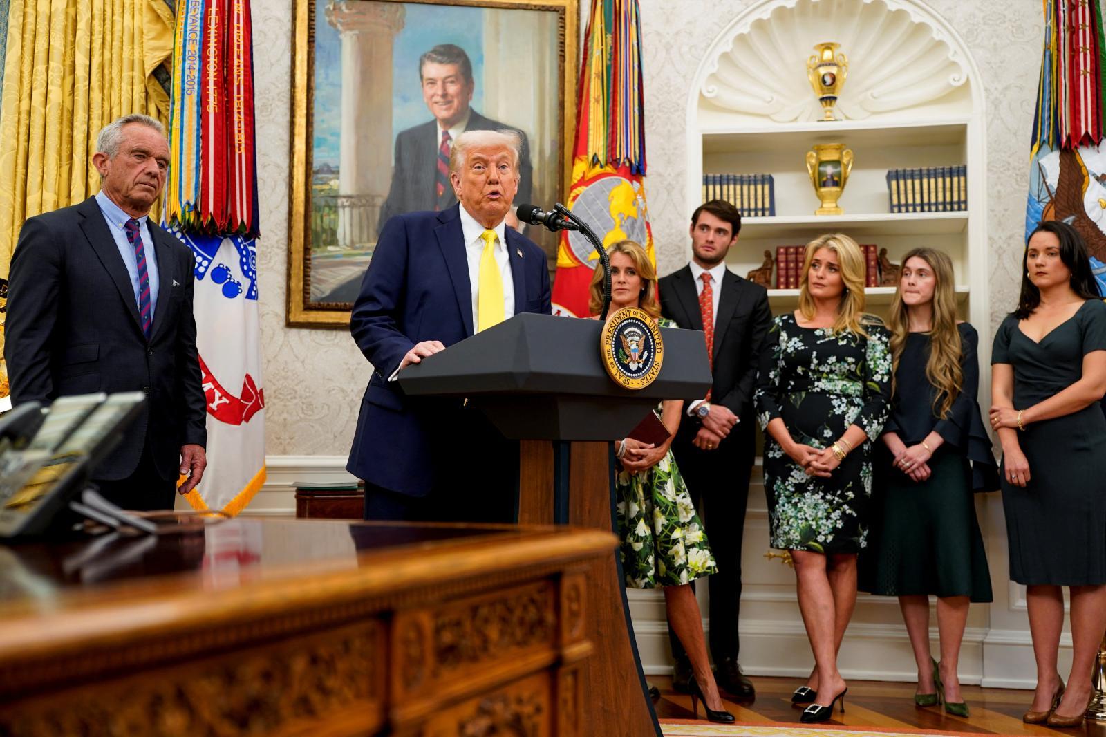 Trump ha ofrecido una rueda de prensa en la que ha mostrado su confianza en lograr una tregua total en Ucrania.