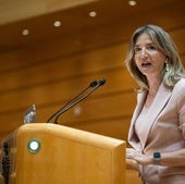Alicia García, portavoz de PP, en el Senado