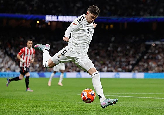 El golazo de Valverde que dio el triunfo al Madrid contra el Athletic