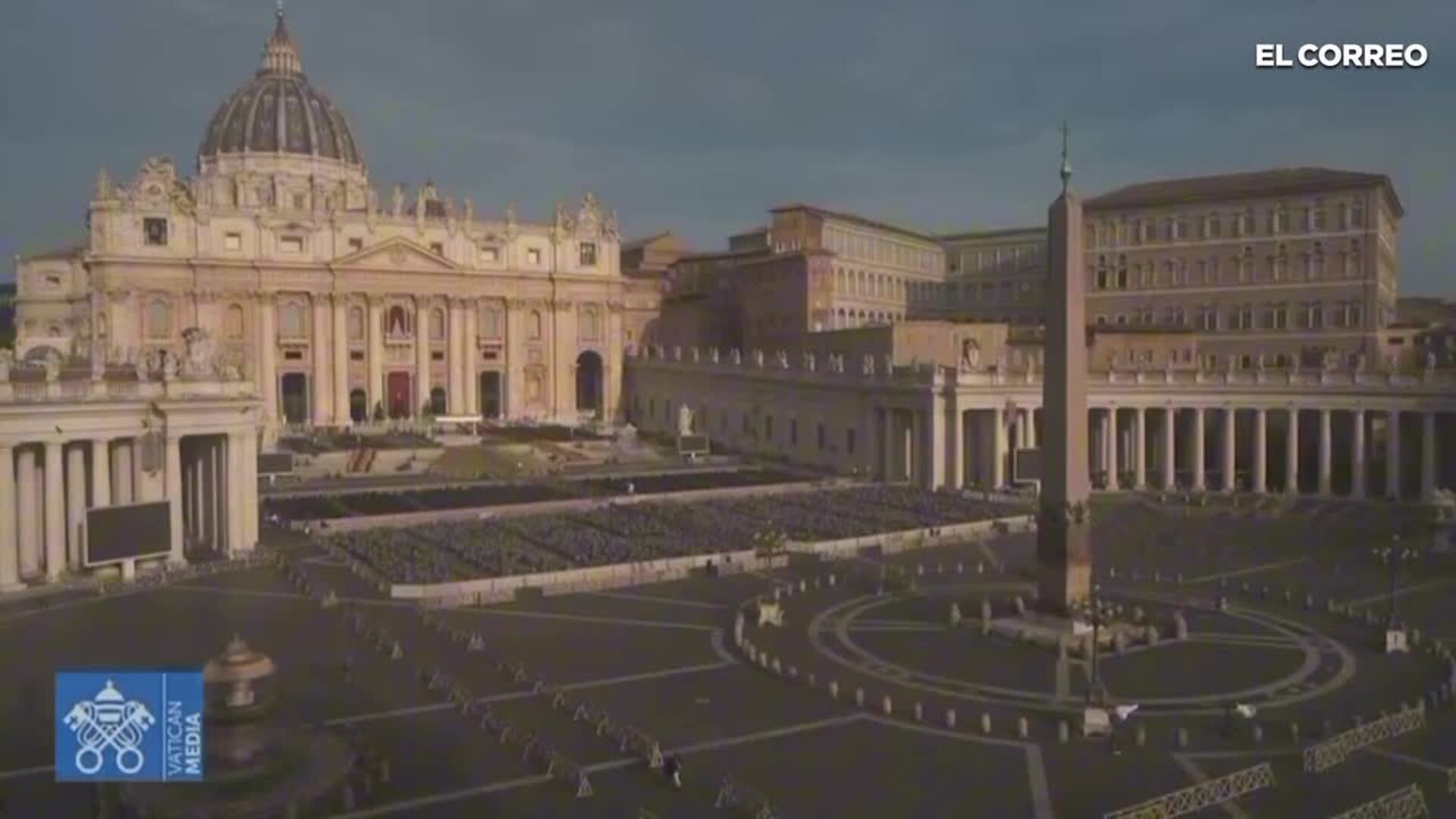 Así han anunciado las campanas del Vaticano el fallecimiento del Papa