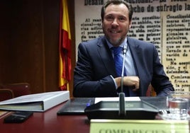 Óscar Puente en la comisión del investigación del Senado sobre el 'caso Koldo'