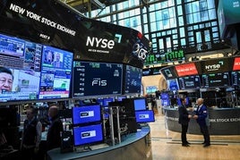 La Bolsa de Nueva York.