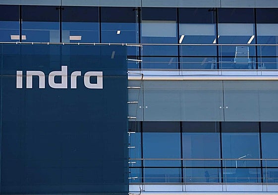 Un edificio de Indra.