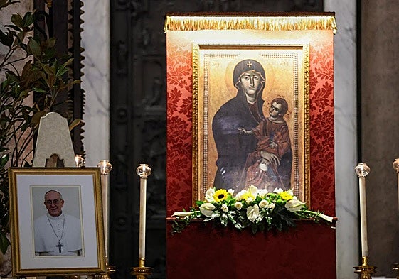 El Papa descansa en Santa María la Mayor