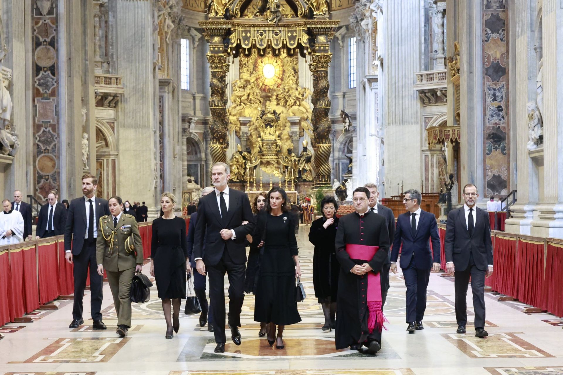 La delegación española en Roma
