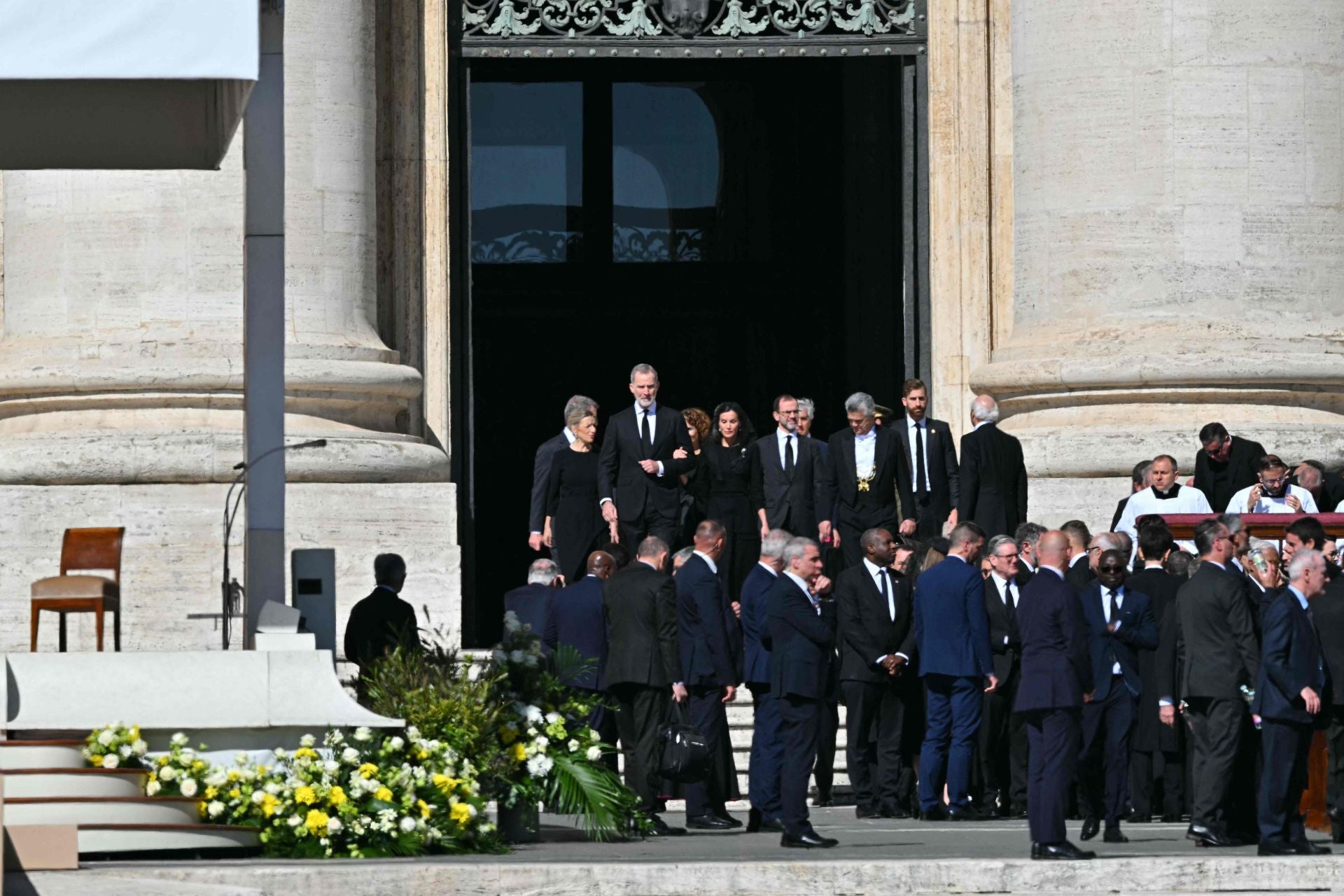 La delegación española en Roma