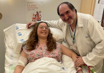 Adiós a Belén, la paciente más querida del Ramón y Cajal