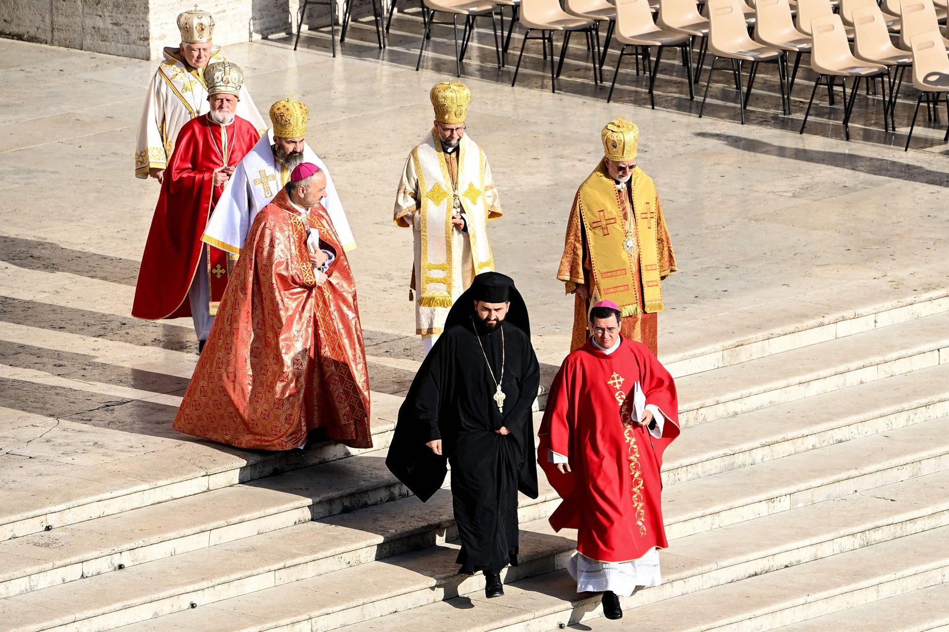 Representantes de otras religiones despiden al Papa Francisco
