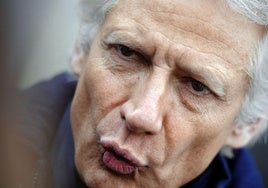El ex primer ministro galo, Dominique de Villepin.