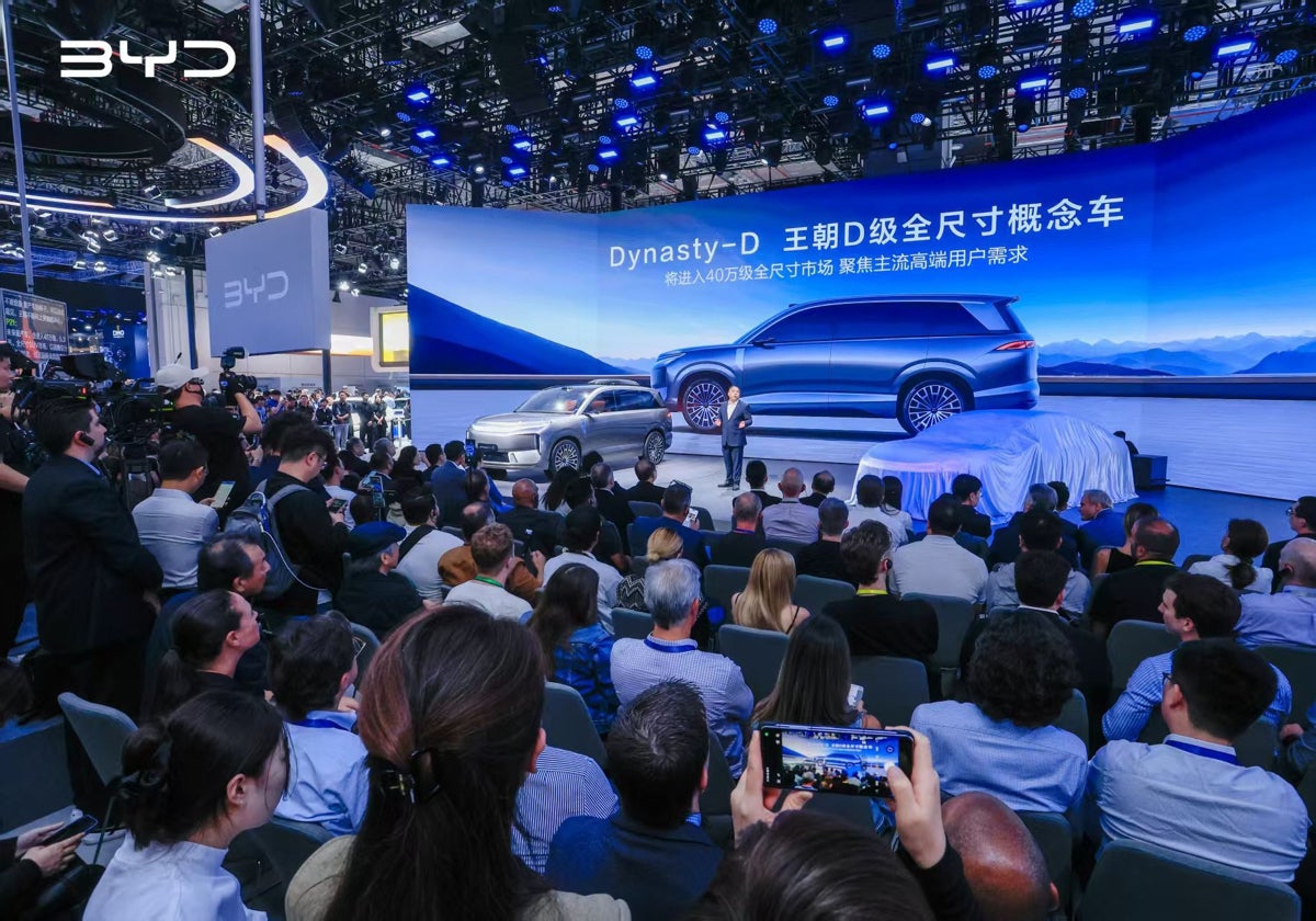 BYD y sus marcas Denza, Yangwang y Fangchengbao protagonizan el Auto Show de China