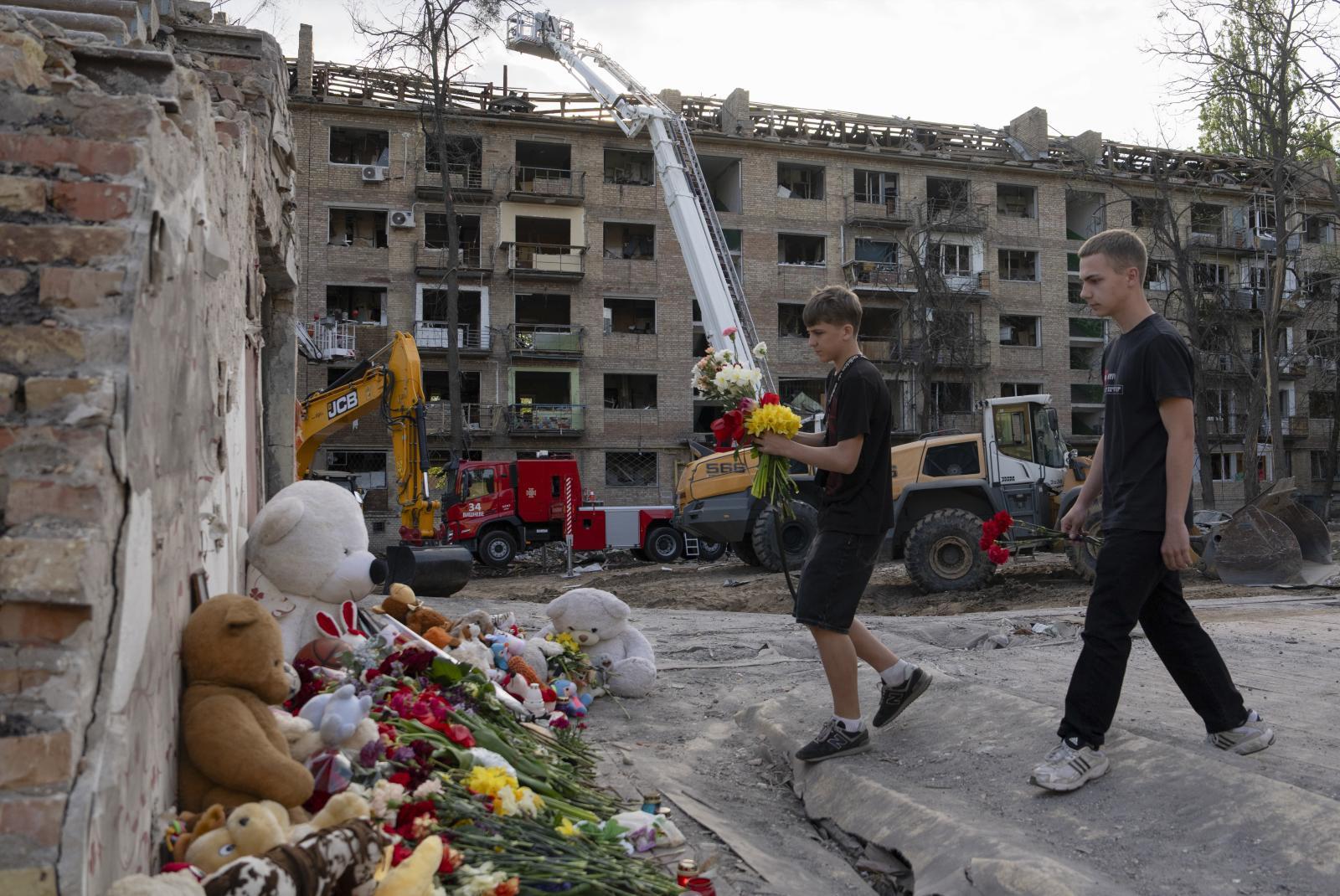 Los niños muertos que no verán el alto el fuego en Ucrania