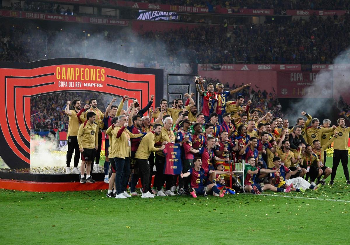 El Barça cree en el triplete