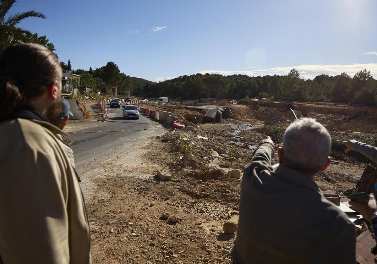 La urbanización atrapada en la dana