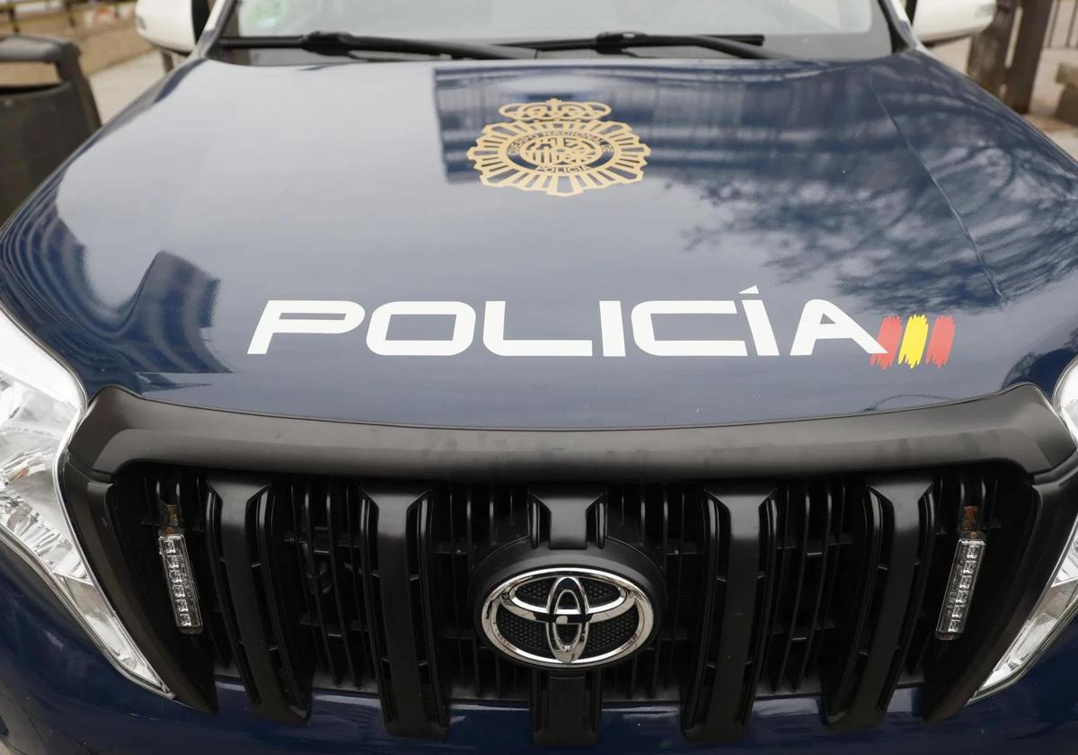 Un coche de la Policía Nacional.