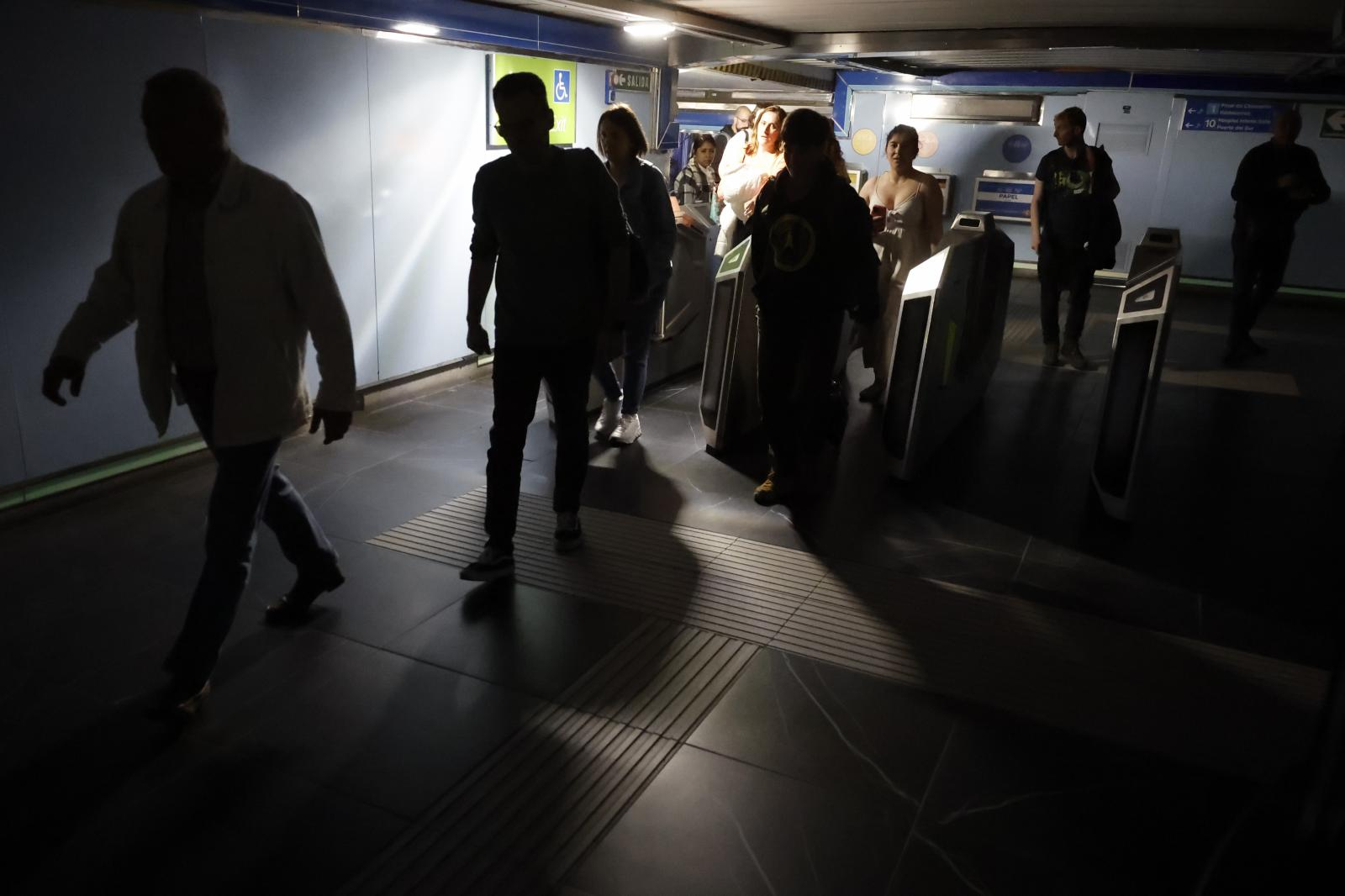 El día que Madrid fue un caos por el apagón eléctrico