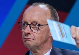 El futuro canciller de Alemania, Friedrich Merz.