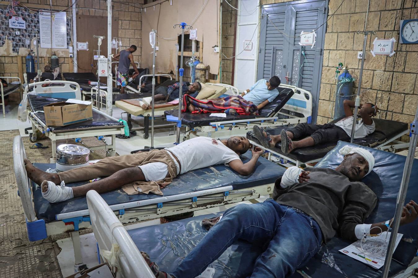 Las imágenes del bombardeo sobre Saada, que han dejado 68 muertos