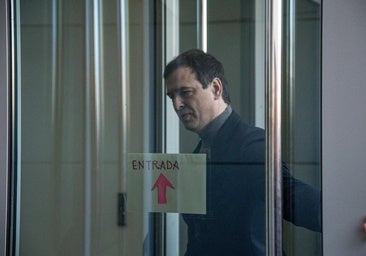David Sánchez acude a su declaración de la semana pasada.