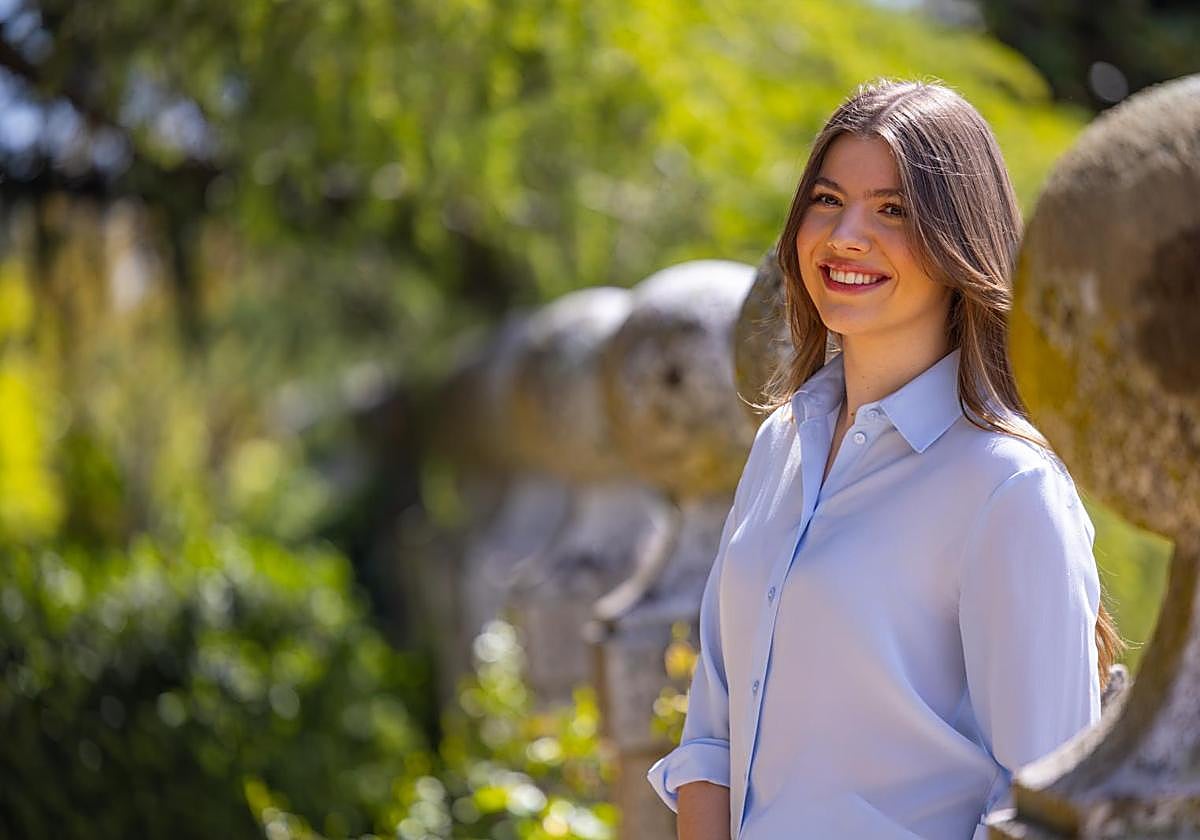 La infanta Sofía, en una imagen repartida por Casa Real con motivo de su 18 cumpleaños.