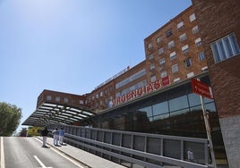 Urgencias del Hospital Clínico San Carlos , en Madrid.