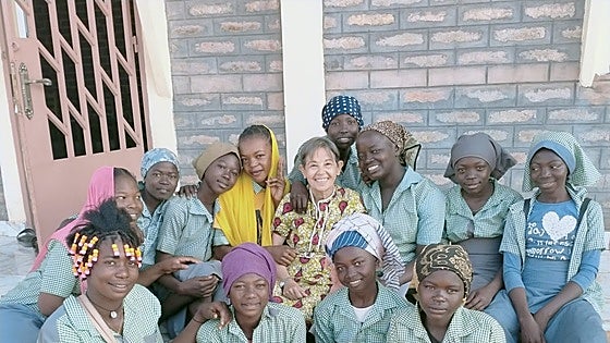 Una monja de oro en África