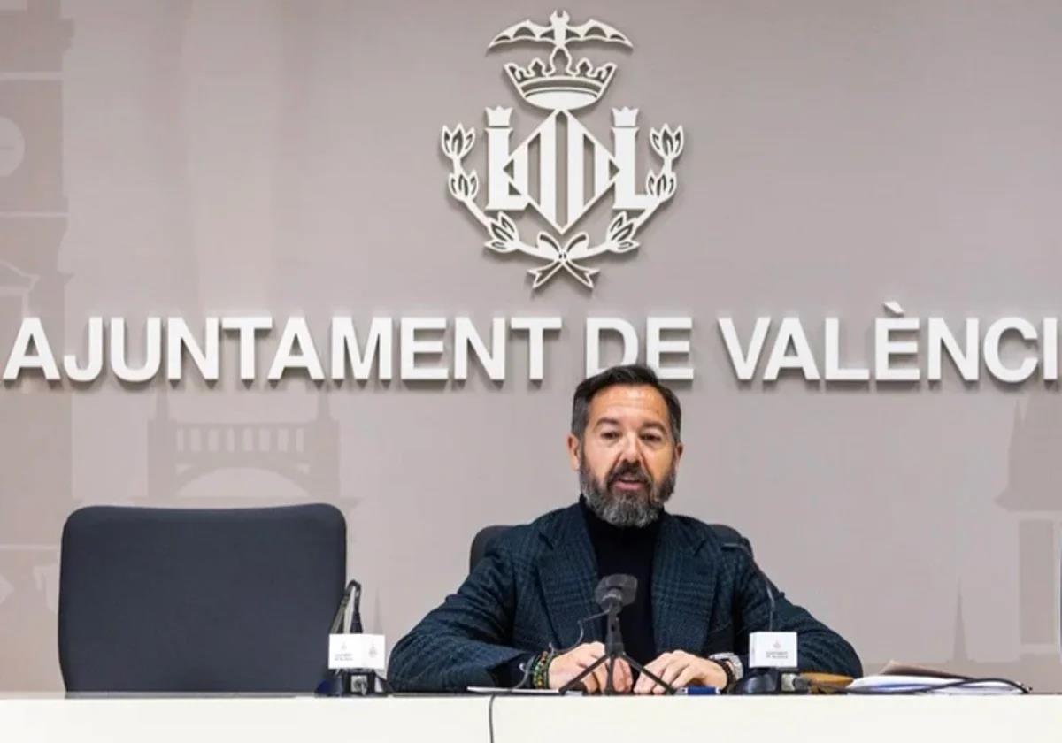 El concejal de Vox Juanma Badenas.