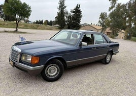 Mercedes-Benz 280 SE (W126) que durante una década fue el coche oficial Andreas Papandreu